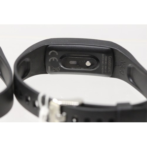 213 - 2 X GOODMANS TRACK+ SMART TRACKER FITNESS WATCH - RRP £20 EACH ( P24074192 / C )