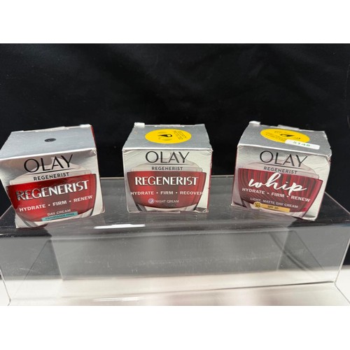 114 - OLAY REGENERIST WHIP LIGHT MATRTDE DAY CREAM SPF50ML,OLAY REGENERSIT HYDRATE NIGHT CREAM 50ML & ... 