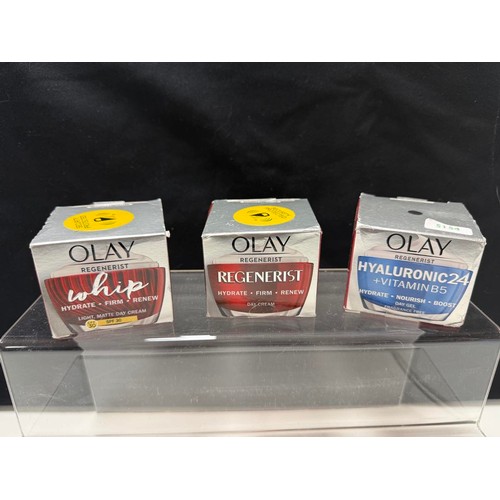 109 - OLAY REGENERIST HYALURONIC 24 + VITAMIN b5 HYDRATE DAY GEL FRAGRANCE FREE 50ML, OLAY REGENERIST HYDR... 