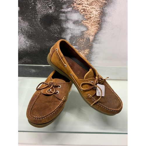 190 - ORCA BAY CREEK BROWN DECK SHOES SIZE 45 UK 11-  RRP £89 ( P23185119 )