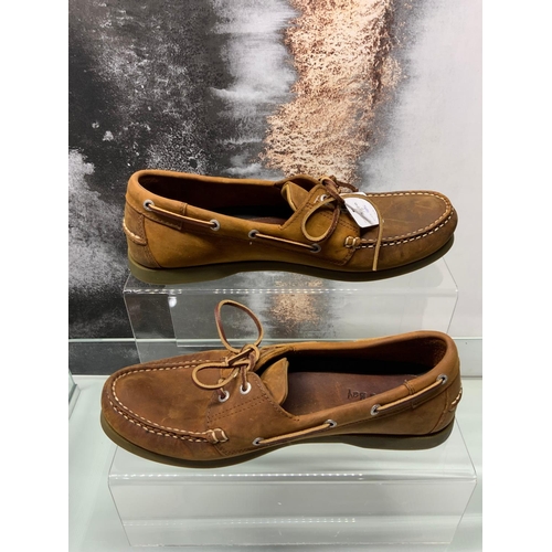 190 - ORCA BAY CREEK BROWN DECK SHOES SIZE 45 UK 11-  RRP £89 ( P23185119 )
