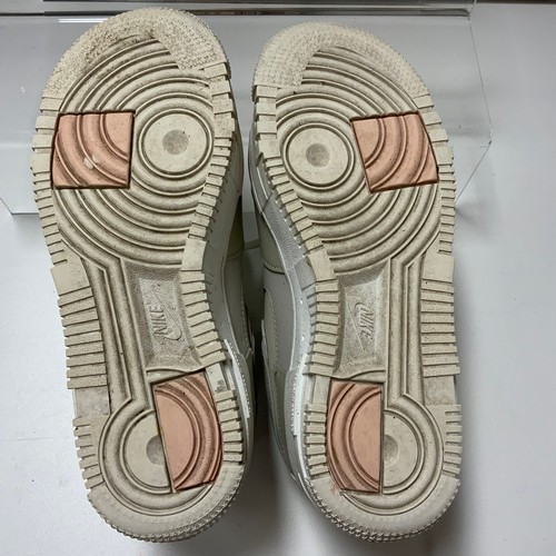 184 - NIKE AIR FORCE 1 LOW PIXEL SAIL PHOTON DUST TRAINERS -  SIZE UK 4 RRP £120 ( ACC/38/POCA/P24020140 )... 