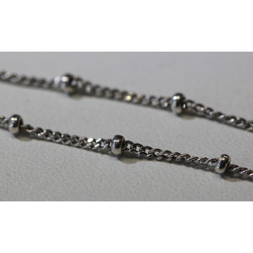 227 - DAISY LONDON AMAZONITE HEALING STONE NECKLACE - 925 SILVER RRP £100 (P24219640 )