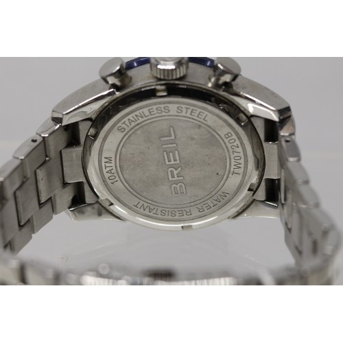 210 - BREIL SPEED ONE CHRONOGRAPH WATCH MODEL TW0720 - COST WHEN NEW £195 ( P23066165 / C )... 