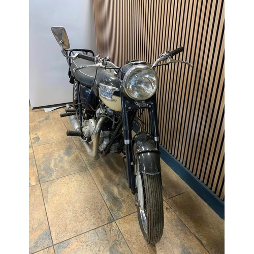 130 - 1960'S TRIUMPH TIGER T110 MOTORCYCLE 500cc  REG NO' MVS 501' NO DOCUMENTATION