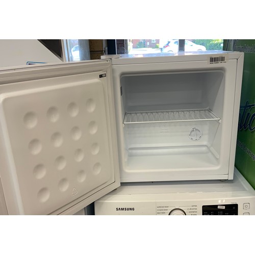 21 - ABODE TABLE TOP / CARAVAN FREEZER MODEL ATTFZ1 - COST NEW £90