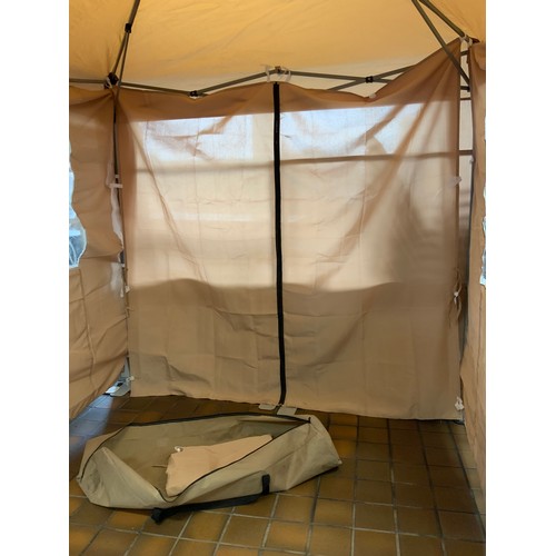 14 - 2M X 2M POP UP GAZEEBO WITH SIDES IN BAG RRP £269