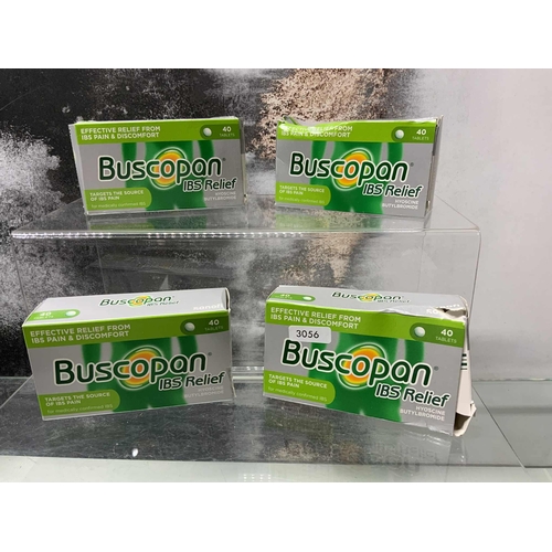 BUSCOPAN IBS RELIEF 40 TABLETS X 4 BOXES TOTAL RRP £44.00(P24198726/C)