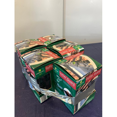 5X GARDENLINE GUTTER GUARDS RRP £20 PER BOX
