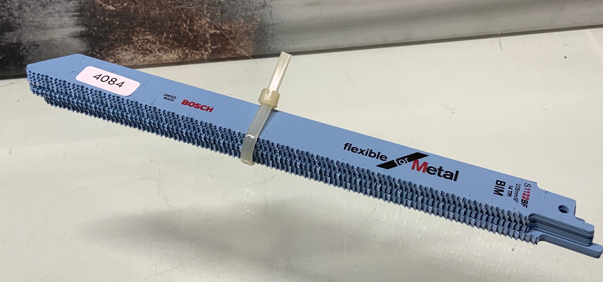 15 BOSCH PROFFESIONAL S1122BF SABER SAW BLADE FOR METAL RRP 44.97 ...