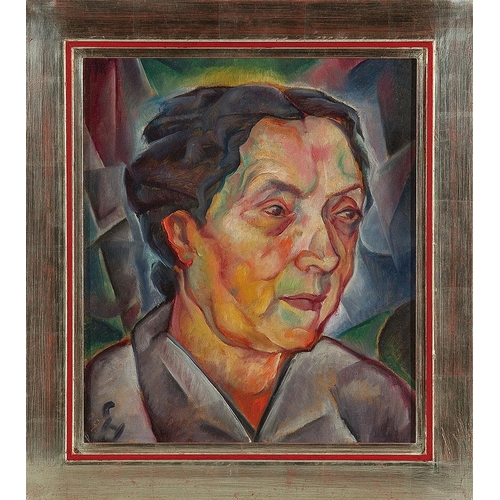 107 - CARRY HAUSER*   (Vienna 1895 - 1985 Rekawinkel)  Portrait of the Mother, 1919  oil/cardboard, 34,5 x... 