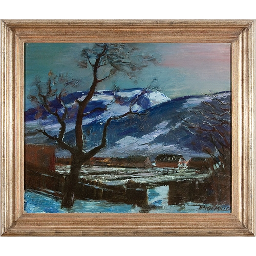 173 - ERICH MILLER-HAUENFELS* (Graz 1889 - 1972 Vienna)Winter landscapeoil/canvas, 60.2 x 73.2signed Erich... 