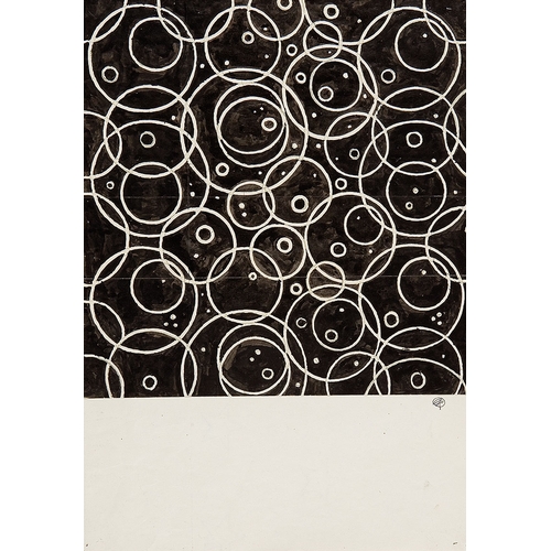 21 - JOSEF HOFFMANN* (Pirnitz 1870 - 1956 Vienna)Ornamental compositionindian ink and pencil/paper, 41.8 ... 