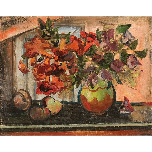 211 - MARGARETE BERGER-HAMERSCHLAG* (Vienna 1902 - 1958 London)Corsican flower pieceoil/canvas, 40.3 x 50.... 