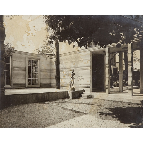 31 - UNKNOWN PHOTOGRAPHER5 silver gelatin deductions on cardboard and 1 reproductionAustrian pavilion, In... 