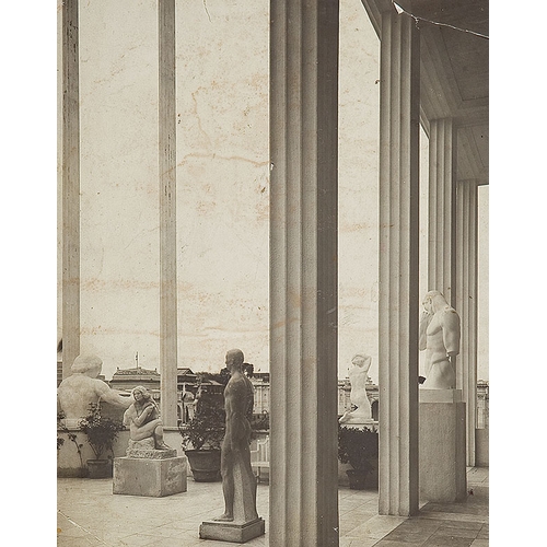 31 - UNKNOWN PHOTOGRAPHER5 silver gelatin deductions on cardboard and 1 reproductionAustrian pavilion, In... 