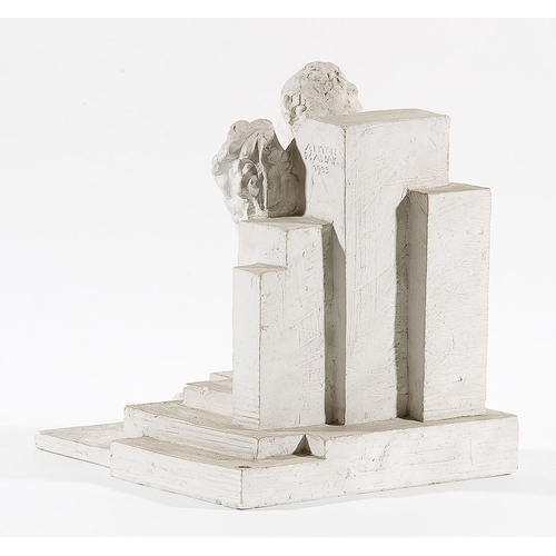 74 - ANTON HANAK(Brno 1875 - 1934 Vienna)Design for Gustav Mahler monument, 1933plaster, height 35.5 cmsi... 