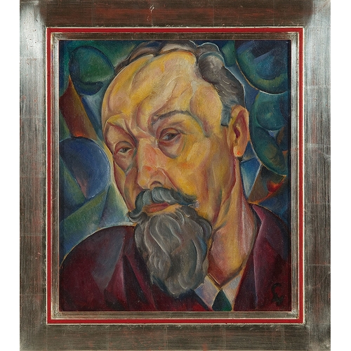 95 - CARRY HAUSER* (Vienna 1895 - 1985 Rekawinkel)Portrait of the Father, 1919oil/cardboard, 35 x 30 cmmo... 