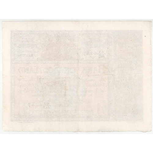 101 - Banknotes; Scotland; Bank of Scotland; 1924 (18 July) 