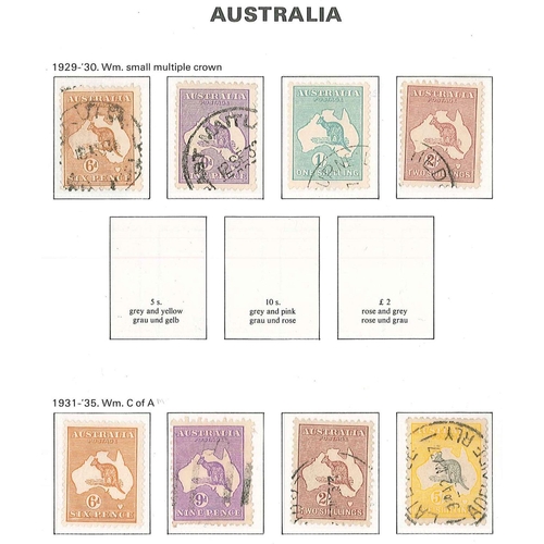 196 - Australia; 1913-97 collection in three Davo hingeless albums (one older style, two newer). Generally... 