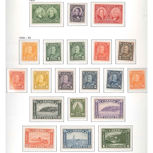 212 - Canada; 1852-1979 mint and used (few) collection in SG/Davo hingeless album with highest value in th... 