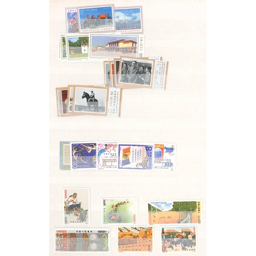 254 - China; People’s Republic; 1959-90 u.m. collection in stockbook and stockalbum, nearly all in sets. N... 