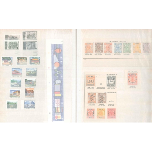 254 - China; People’s Republic; 1959-90 u.m. collection in stockbook and stockalbum, nearly all in sets. N... 