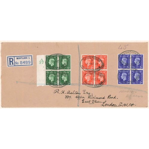 348 - UK; First Day Covers; 1924 Wembley set (2) on front with Empire Exhibition machine cancel (23.4.24) ... 