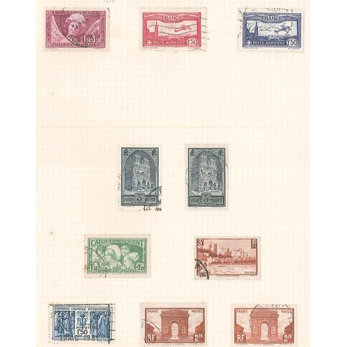 161 - France and Colonies; France 1849-1939 mainly used collection on pages with good coverage in the Cérè... 