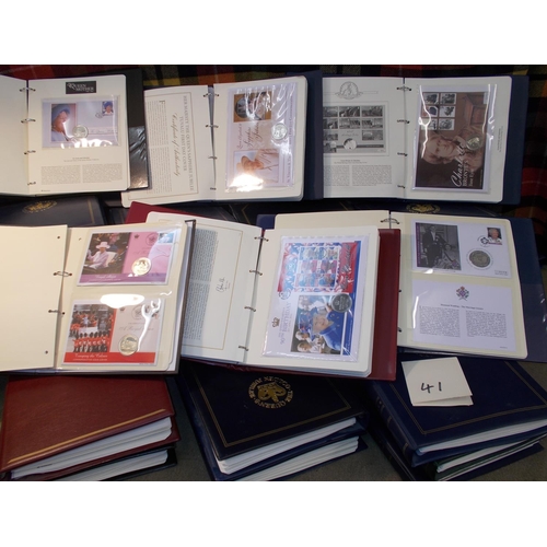 41 - Covers; Philatelic Numismatic Covers; an enormous collection in 34 albums, apparently all Westminste... 