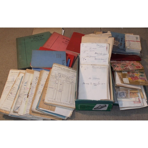 1 - Collections and Mixed Lots; fruit box with a mainly older mix (much is pre-1950s) inc. shoebox of st... 