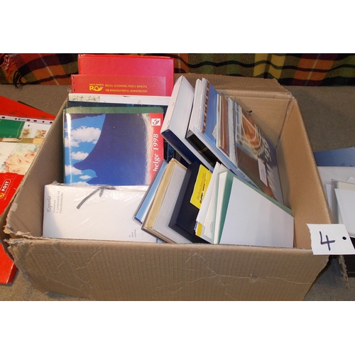 4 - Mixed Lots; Europe; box filled with items distributed to delegates at UPU Congress (Beijing 1999). B... 