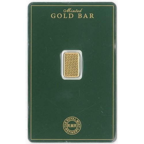 99 - Bullion; Royal Mint 1g 