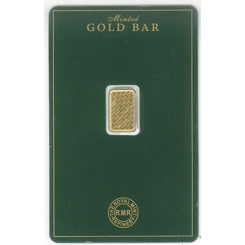 104 - Bullion; Royal Mint 1g 