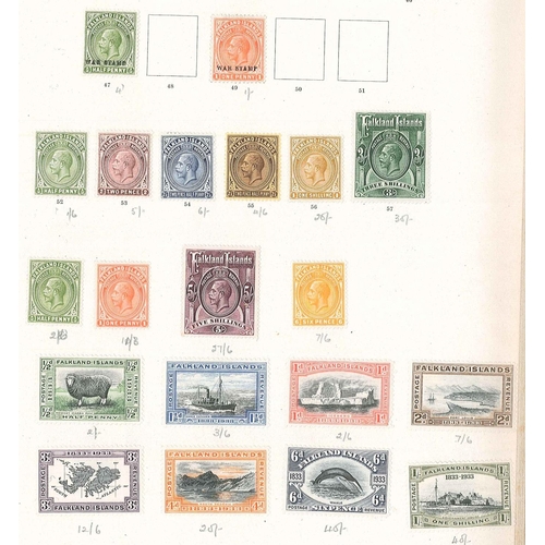 20 - Commonwealth; Imperial album with spaces up to c.1922 but some later added. Good spread of material ... 