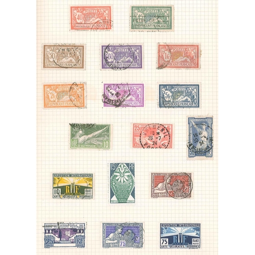 183 - France; 1920-2003 commems more used than m.m., and a range of defins from a bit earlier again with m... 