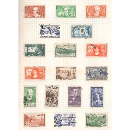 183 - France; 1920-2003 commems more used than m.m., and a range of defins from a bit earlier again with m... 