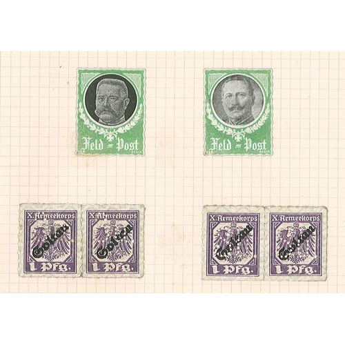 194 - Germany; interesting mix in old album, mainly used, and stopping about late-1930s. Includes fair ran... 