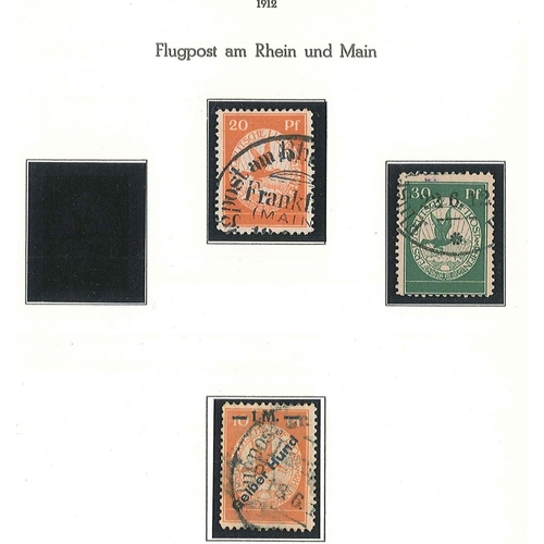 195 - Germany; 1872-1932 collection in printed album, the majority used but with good numbers of mint incl... 