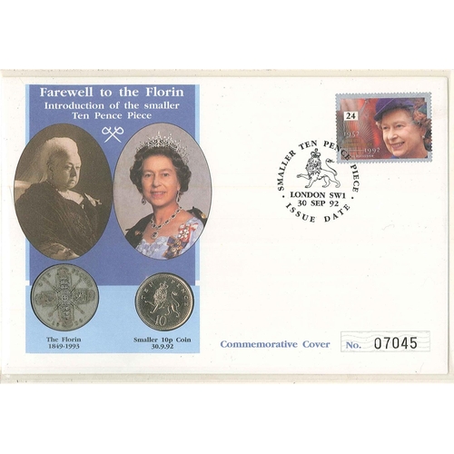 357 - UK; PNCs; 1992-2006 (mainly 2000-06) mix of 34 Westminster covers, all with UK pre-decimal coins, so... 