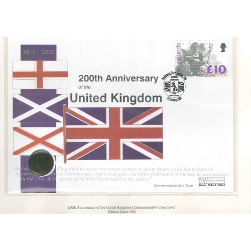 357 - UK; PNCs; 1992-2006 (mainly 2000-06) mix of 34 Westminster covers, all with UK pre-decimal coins, so... 