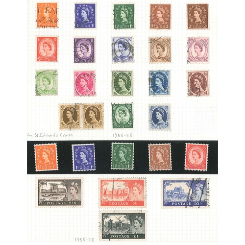 399 - UK Collections and Mixed Lots; 1841-1999 mainly used colln. in album with 1847-54 Embossed set (3) c... 