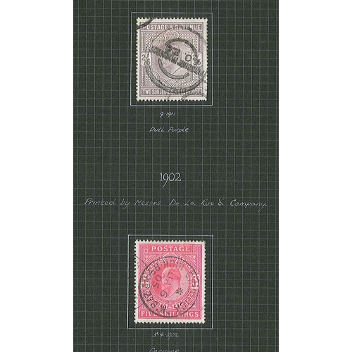 401 - UK Collections and Mixed Lots;  1858-1951 mint and used colln. in album inc. 1887-1900 Jubilee set m... 