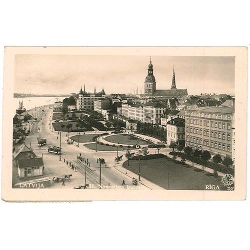 501 - Latvia; 1940 picture postcard (