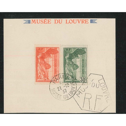 174 - France; 1932-60 collection on pages, fairly complete mint or used for the period. Includes 1936 Air ... 