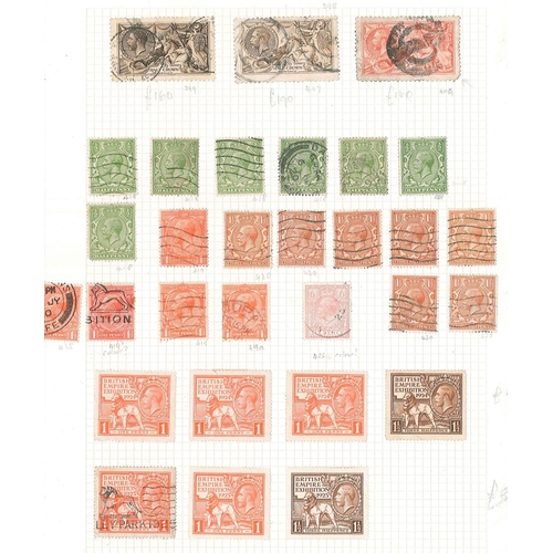 439 - UK; Collections and Mixed Lots; 1911-70 mint and used colln. in album with some better values (inc. ... 