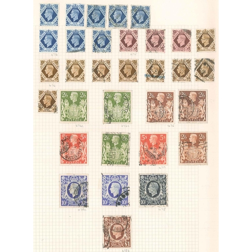 439 - UK; Collections and Mixed Lots; 1911-70 mint and used colln. in album with some better values (inc. ... 