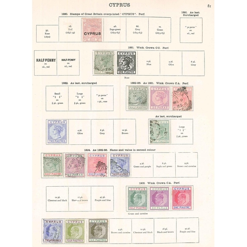 30 - British Commonwealth; New Ideal printed album (for stamps to 1936) with an initially decent-looking ... 