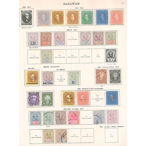 30 - British Commonwealth; New Ideal printed album (for stamps to 1936) with an initially decent-looking ... 