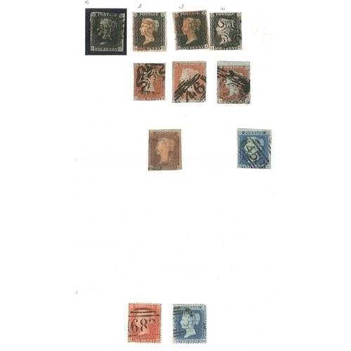 437 - UK Collections; 1840-1970 m. & u. collection in 